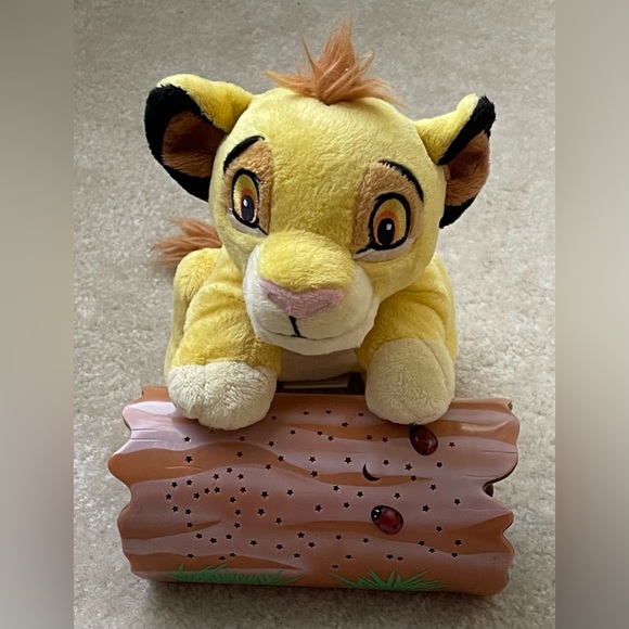 Lion King Simba on the Log Night Light - w/ Hidden Mickey - Disney Baby - Picture 2 of 6